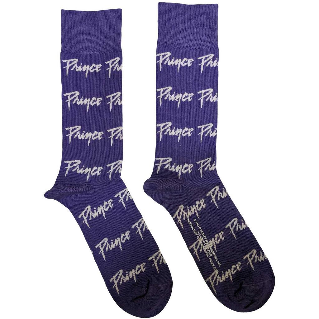 Prince Unisex Adult Repeat Logo Socks