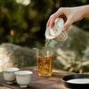Hand-painted Poems Ceramic Tureen Chinese Kung Fu Tea Brewing Bowl Teaware Master Cup Teacups Japanese Retro Tea Covered Bowls