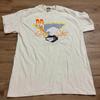 Rhude Boys Off White Beige Eagle Easy Rider Rhider T-Shirt Size Medium M