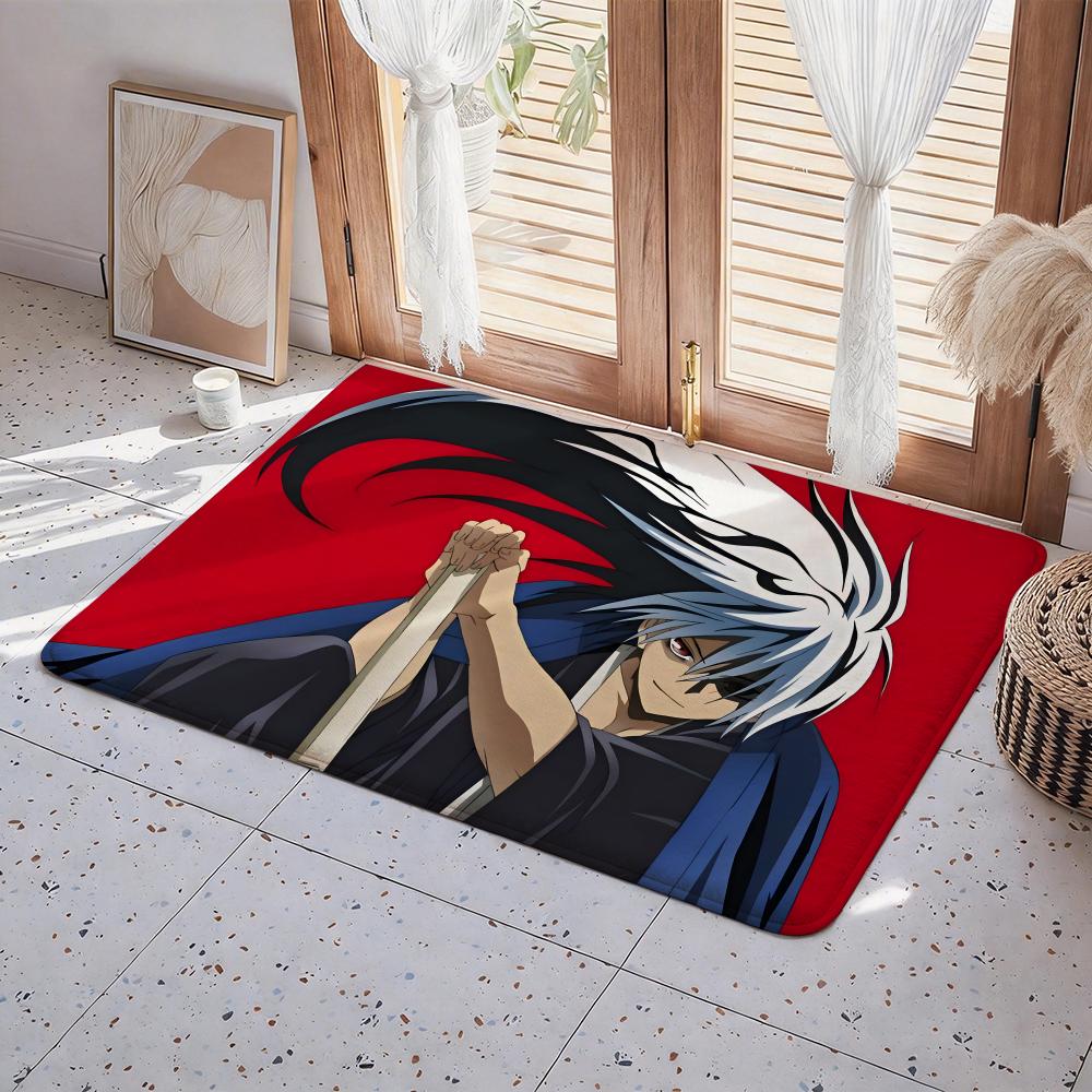 Anime A Nurarihyon no Mago Floor Mat Eco  Flannel Doormat Non Slip Odorless Indoor Floor Rug Soft Short Plush Home Mat