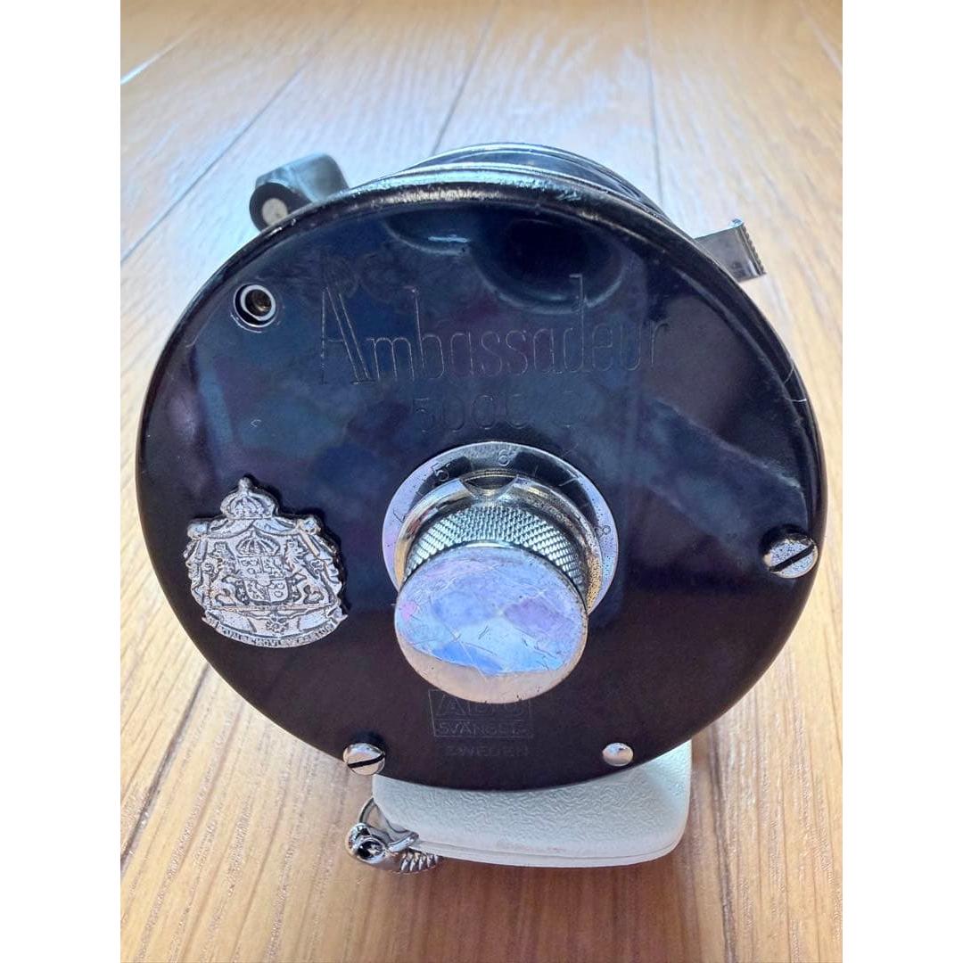 Used ABU Ambassadeur 5000C double shaft reel main body