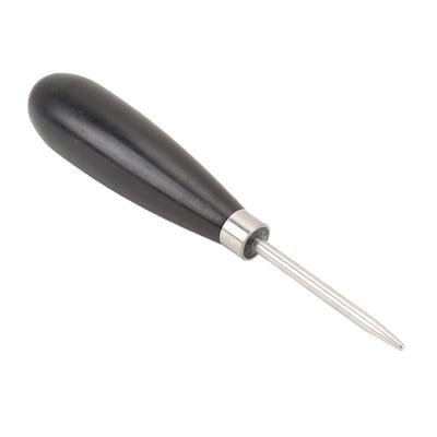 Racquet Stringing Straight Awl Wooden Handle Stainless Steel Racquet Stringing Hand Tool for Badminton Racket