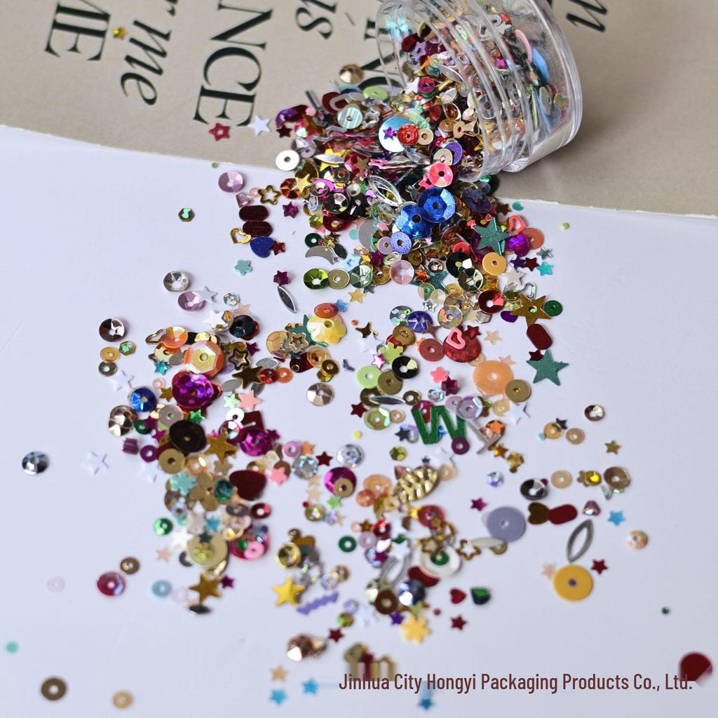 Macaron Irregular Shape Glitter for DIY Nail Art & Accessories