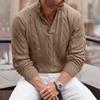Suéter de manga larga con cuello alto para hombre, estilo Europa y América.