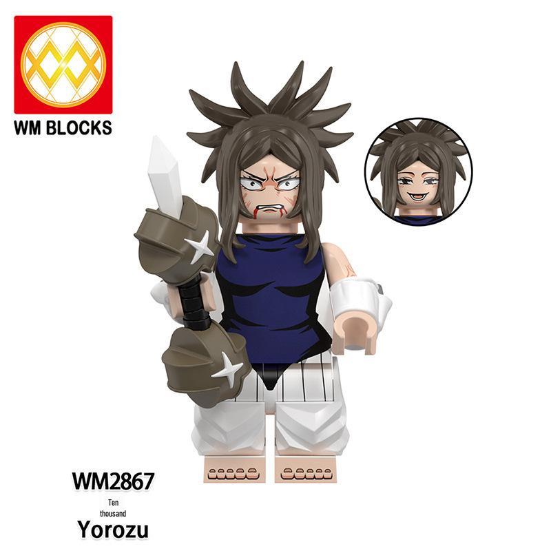 Anime Series Fushiguro Megumi & Gojo Satoru WM6202 Minifigure Building Blocks Toy