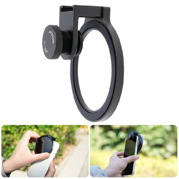67mm Phone Gadget Filter Base Plastic Filter Attachment Filter Holder Smartphone Filter Attachments for Phone  14/15