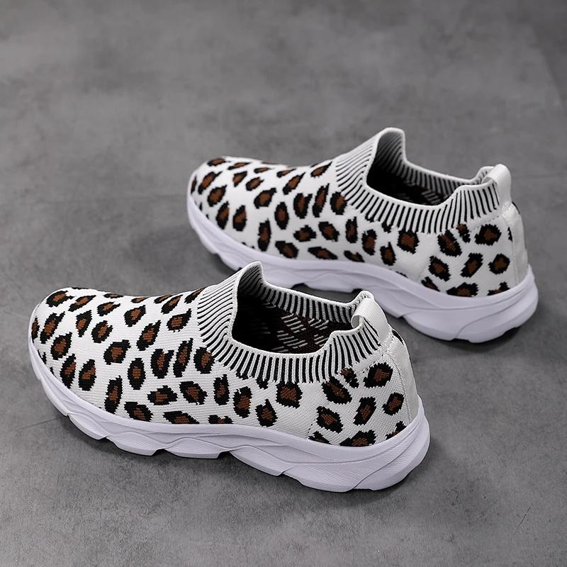 Модная женская обувь с леопардовым принтом для женщин — фото 5