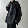 Camicia Uomo Primavera 2025 Camicie Trendy e Belle per Uomo Camicie Stile Hong Kong Alta Qualità Camicia per Coppia Maschile Comoda Camicia Streetwear