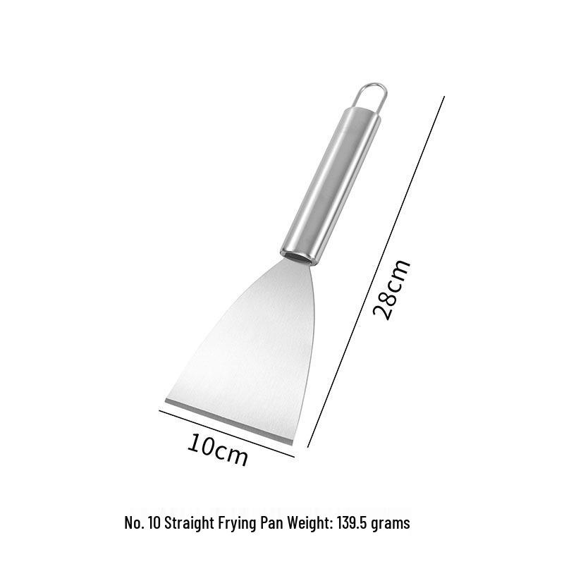 Versatile Stainless Steel Angled Spatula for Pancakes, Eggs, Flatbreads & Grilling