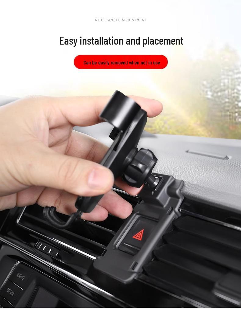 Phone Holder for Geely Borui E, Geometry A/C, Kungfu Niu EX3, 4th Gen Emgrand L/S