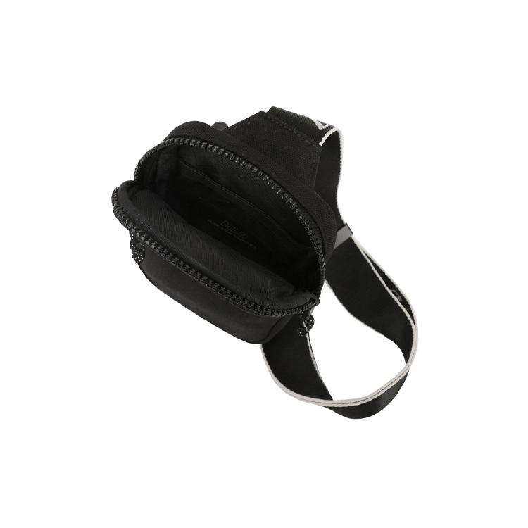 New MLB Polyamide Cell Phone Pouch, Shoulder Bag, Crossbody Bag Mini Unisex Black 32BGDZ111-50L