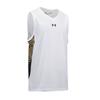 Under Armour Logo Print Knit Tank Top And Shorts Basketball Set Men Sets 23500101-100-+-21500206-001