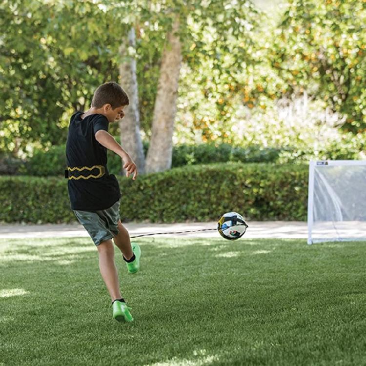 Soccers Trainer Kick Throw Solos Practice Training Aids Control Skill Adjustable