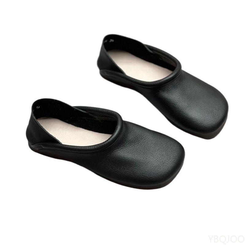 Fashion Spring Autumn style casual simple flat bottomed women's shoes with round toe for comfortable walking without tiring feet