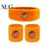 Elastic Sports Wristband 1 Set Kids Headband Ball Embroidery Stretch Breathable High Elasticity Sweat Absorbing Boys Girls Knitted Basketball