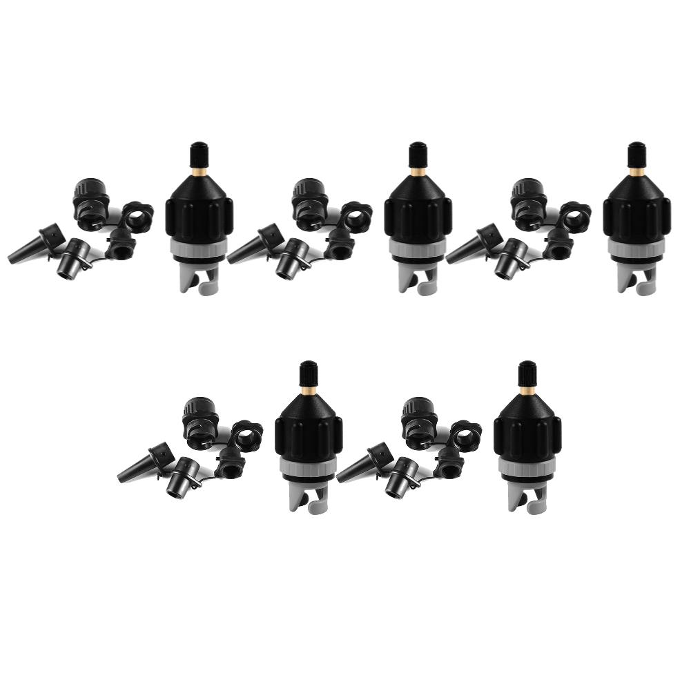 Air Valve Adaptor for Surf Paddle Board Wear-resistant Rowing Boat Surfboard Canoes Kayak Inflatable Rowing Boat Pump Converter