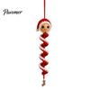 Set Fai da Te Addobbi per Albero di Natale Kit Uncinetto a Spirale, Pupazzo di Neve Babbo Natale Artigianato Ricordo Fatto a Mano Regalo per la Mamma Ornamento da Appendere Decorazione per Camino Sacco