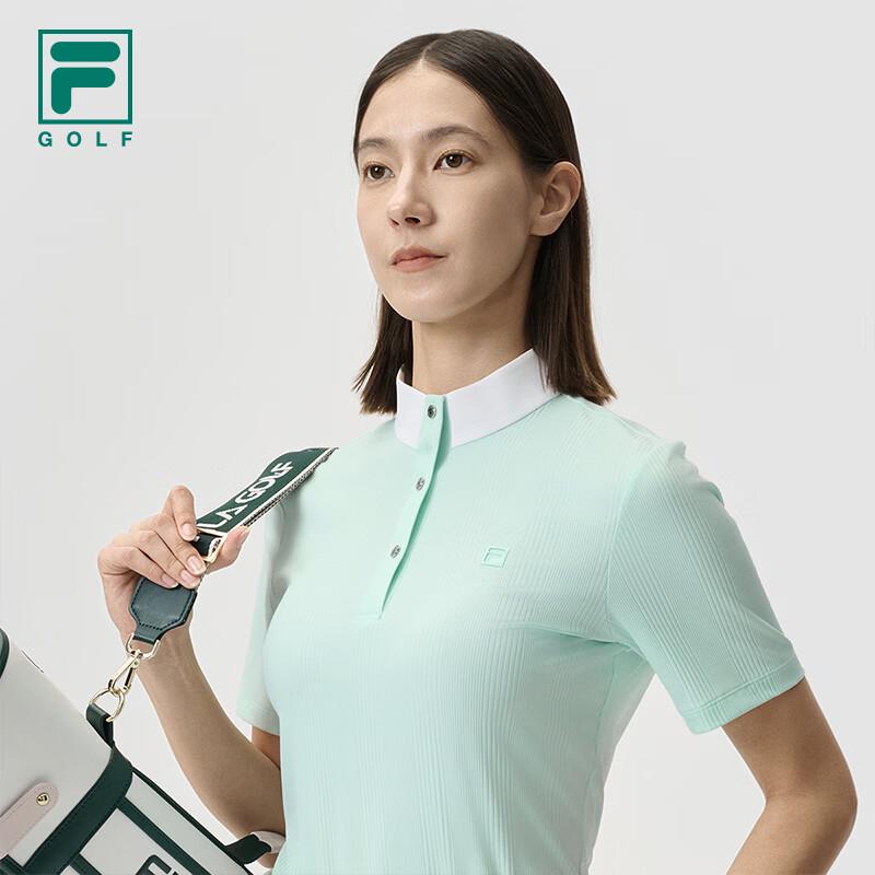 FILA Women's Golf Knit Short Sleeve T-Shirt