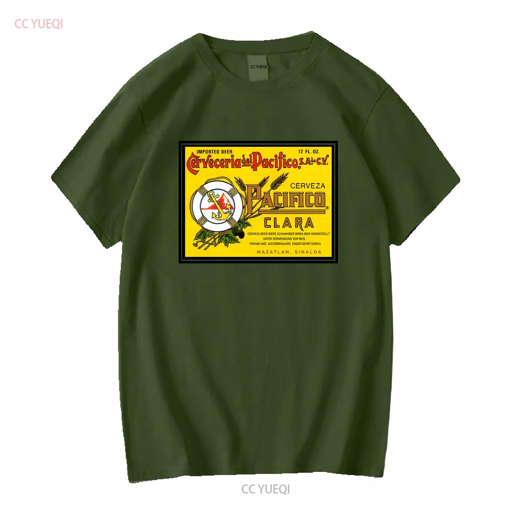 Pacifico Clara Cerveza T Shirt Beer Cabo San Lucas Tourist Anchor Sz Large Lager Vintage Washed Comfortable Streetwear Soft