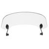 Motorcycle Windscreen Adjustable Clip On Windshield Universal Wind Deflector for Motorbike