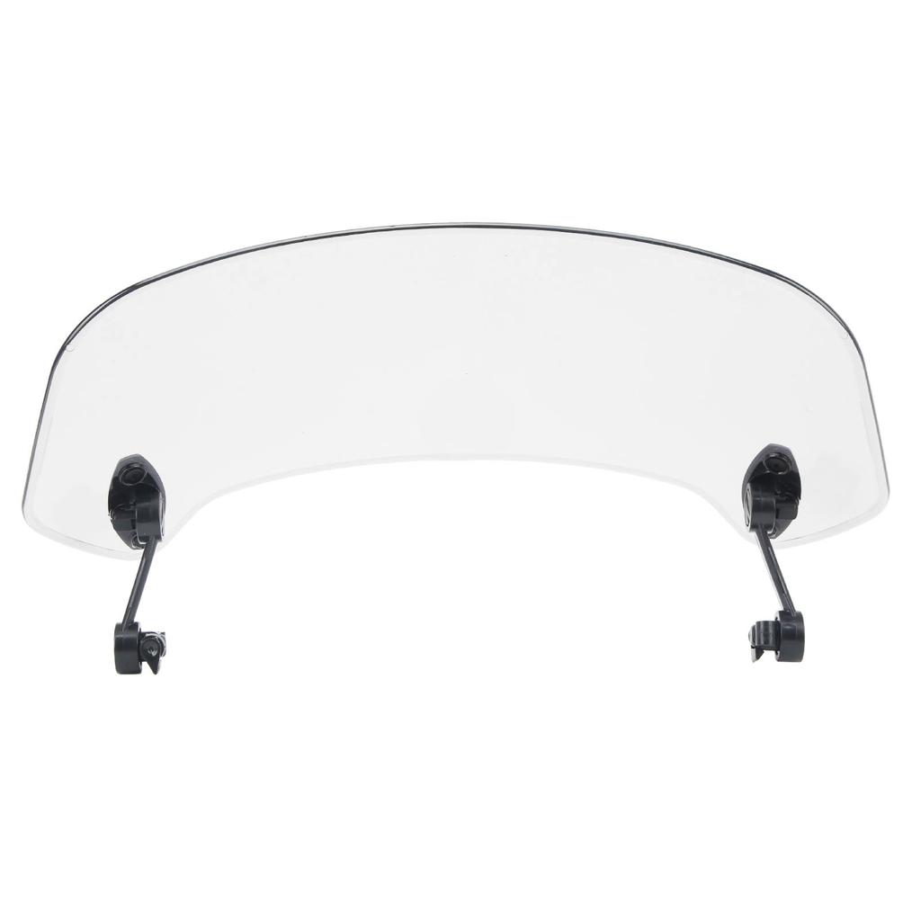Motorcycle Windscreen Adjustable Clip On Windshield Universal Wind Deflector for Motorbike