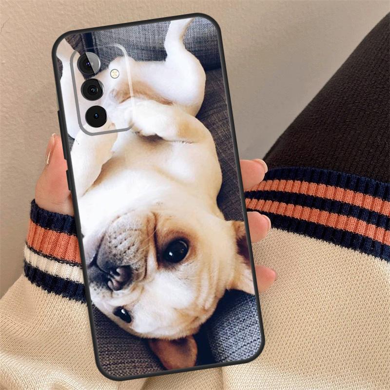 Funny french bulldog Case For Samsung Galaxy A16 A26 A36 A56 A55 A35 A15 A52 A32 A12 A53 A33 A13 A14 A34 A54 A17
