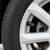 4pcs Car Wheel Gear Emblem Tire Valve Cap Cover Badge For Ford Fiesta Focus 2 Mondeo mk4 Mustang Ranger Kuga S-MAX Transit Ghia ZT6