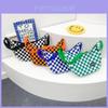 Trendy Korean Style Children's Shoulder Bag With Large Capacity Checkerboard Pattern