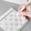 Business Planner Notepad: Monthly & Weekly Tear-off Memo Pad