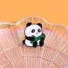 3-8pcs/set Animal Enamel Pins Custom Frog Panda Cat Goose Brooches Lapel Badges Clothes Jewelry Gift for Kids Friends