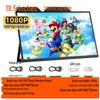 EIMIO 23.8" 4K 180Hz Portable Gaming Monitor with Touchscreen for PS5 Usage