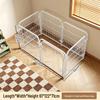 Adjustable Indoor Dog Cage and Fence for Small, Medium, and Large Dogs
