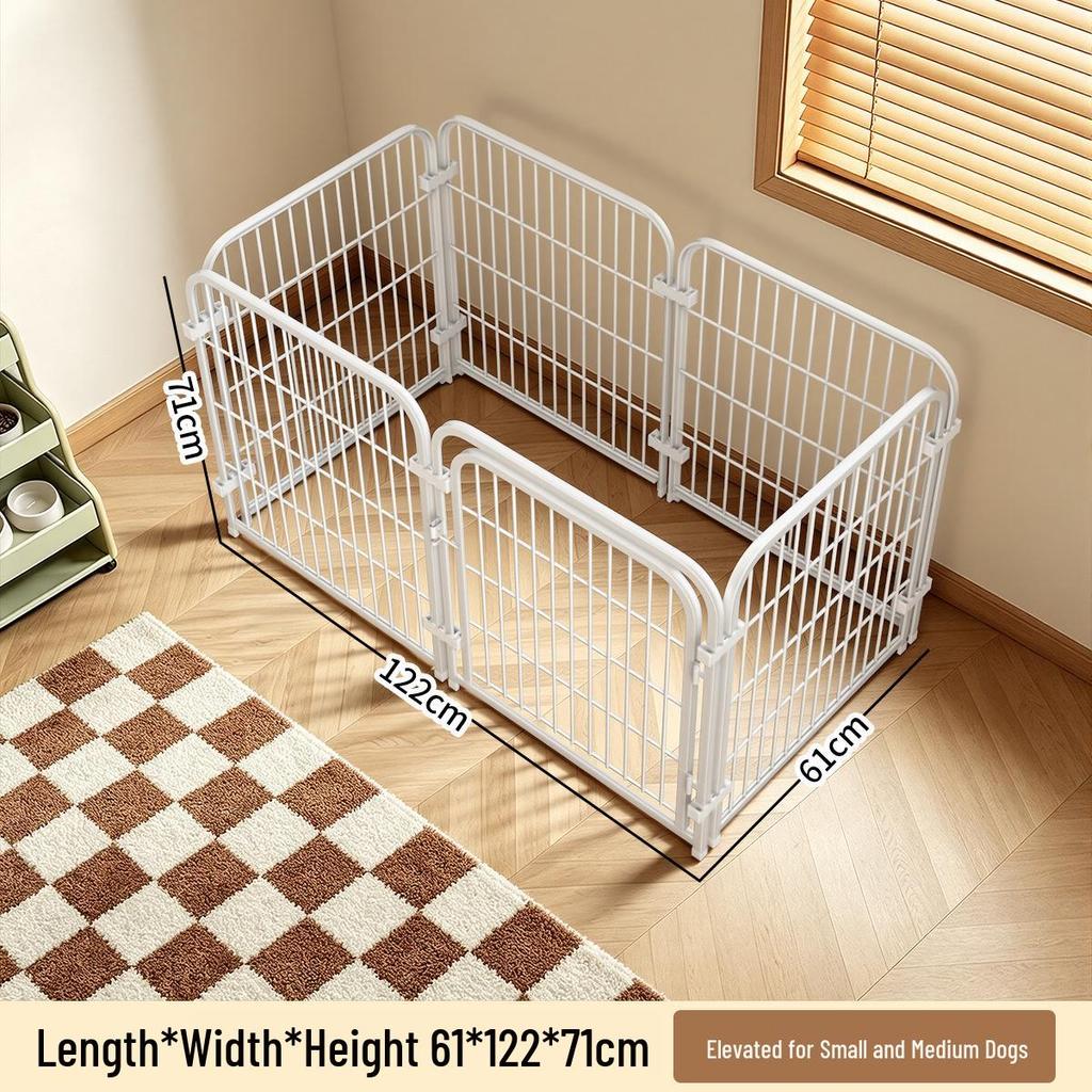 Adjustable Indoor Dog Cage and Fence for Small, Medium, and Large Dogs
