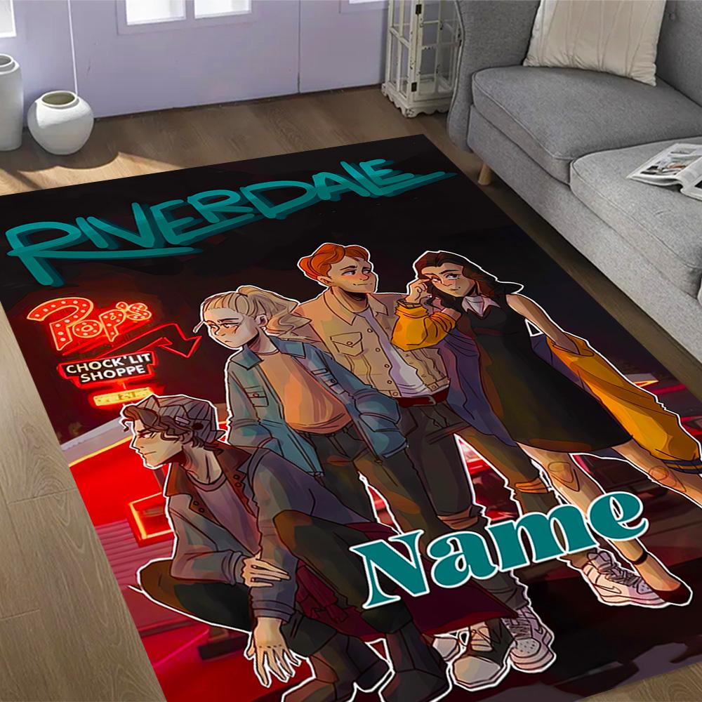 Looney Taz Art Personalized Name Carpet Design for Decorate room Entryway Study room Balcony Anti-slip Rug Anime Office Decor