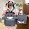 Three-piece Backpack Schoolbag For Primary And Middle School Students Large-capacity Backpack