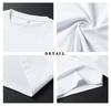 Fosroe Short Sleeve Summer with a Cute Bear Available In Plus Loose and Men's T-Shirt Print, Sizes, Fit, Soft, Comfortable, Unisex, White-3XL