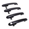 Exterior Door Handles 82651-3K000 Black Outside Door Handle Set for SONATA NF 2006-2010 Set Of 4
