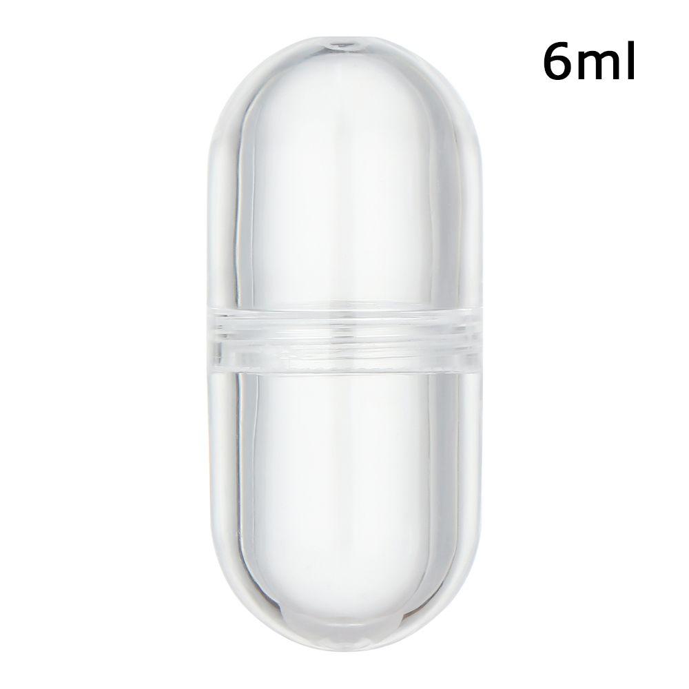 5Pcs/set Transparent Portable Drug Container Storage Box Pill Cases Empty Capsule Shell Medicine Splitters Bottle