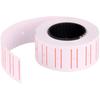 Bambalio White Colour Label Rolls With Two Red Lines Border Label Rolls 20 Label Rolls Compatible With All Single Line L