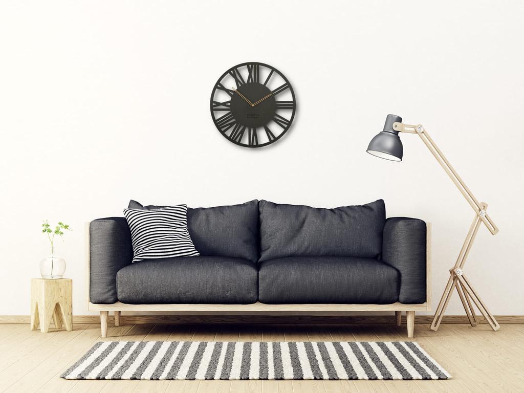 Large Loft Adulto wall clock 50cm black