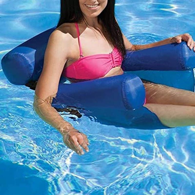 Spatar piscina Canapea plutitoare Marime adult Flotante pentru scaun de piscina Flotante cu apa Hamac gonflabil Scaun de lounge Scaun plutitor pentru piscina Plaja Ocean