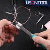 LEONTOOL Eyeglasses Pliers, Adjustment Pliers, Eyeglass Repair Kit, Temple Pliers, Nose Pad Adjustment, Clings Adjustment, Frame Processing, Nose Pad
