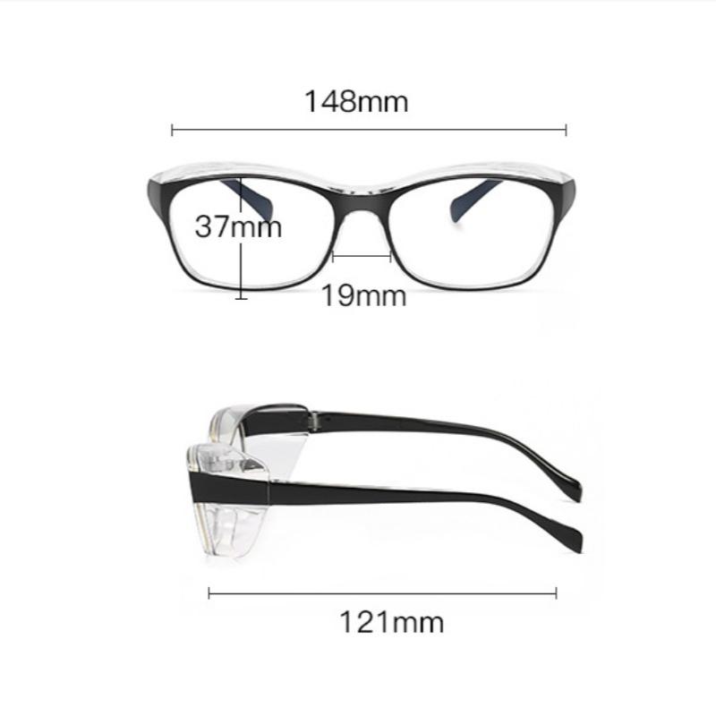 Non-polarized Fashion High Definition Anti-Blue Light Sunglasses Men Women Windproof Sand Protection Anti-Splash Cycling Protective Eyeglasses
