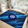 Borussia Dortmund Design Crystal Velvet Carpet Cozy Non?Slip Printed Rug For Bedroom Living Room Entrance