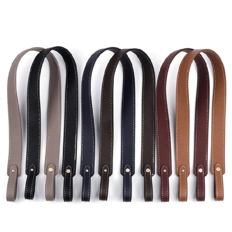 26in Handbag Shoulder Strap Lychee Texture Strap PU Leather Crossbody Bag Strap