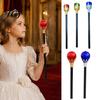 Royal Wand Prop Scepter Wand, King/Queen Costume Accessory, Medieval for Children Princess Cosplay Wands Role Play, Dress Up Holiday Gift Boys Girls