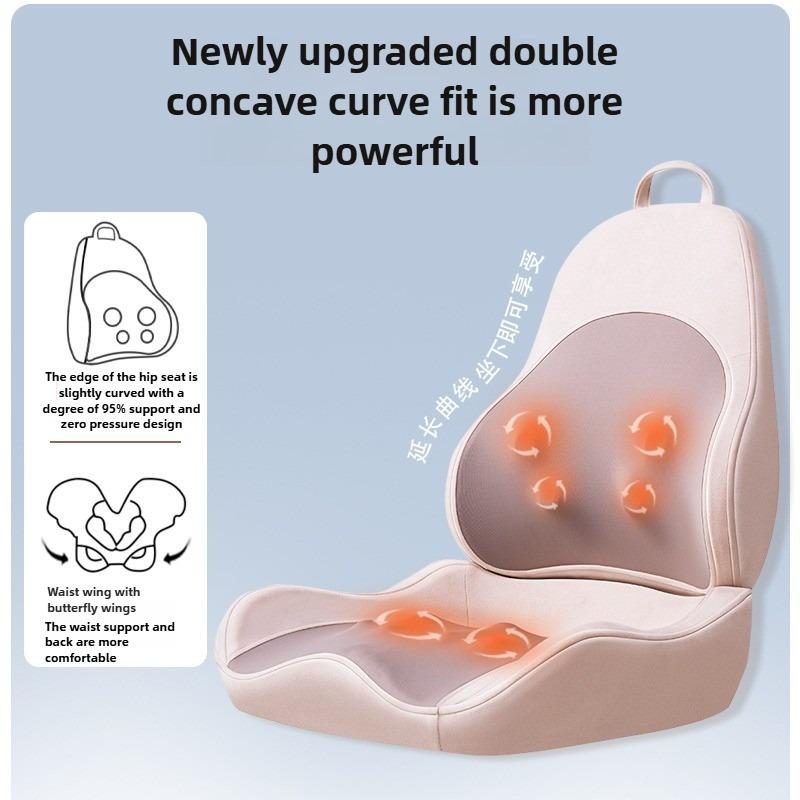 Waist And Hip Massage Cushion Electric Relax Back Cervical Massager Buttocks Leg Heating Kneading Body Lumbar Pillow Instrument