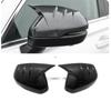 Car Decoration Door Mirror Cover For Honda CRV /XRV/ZRV  2024 Carbon Fiber Chrome Silver Rain Deflector Styling