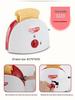 Children's Educational Play Kitchen Set with Electric Appliances and Tableware