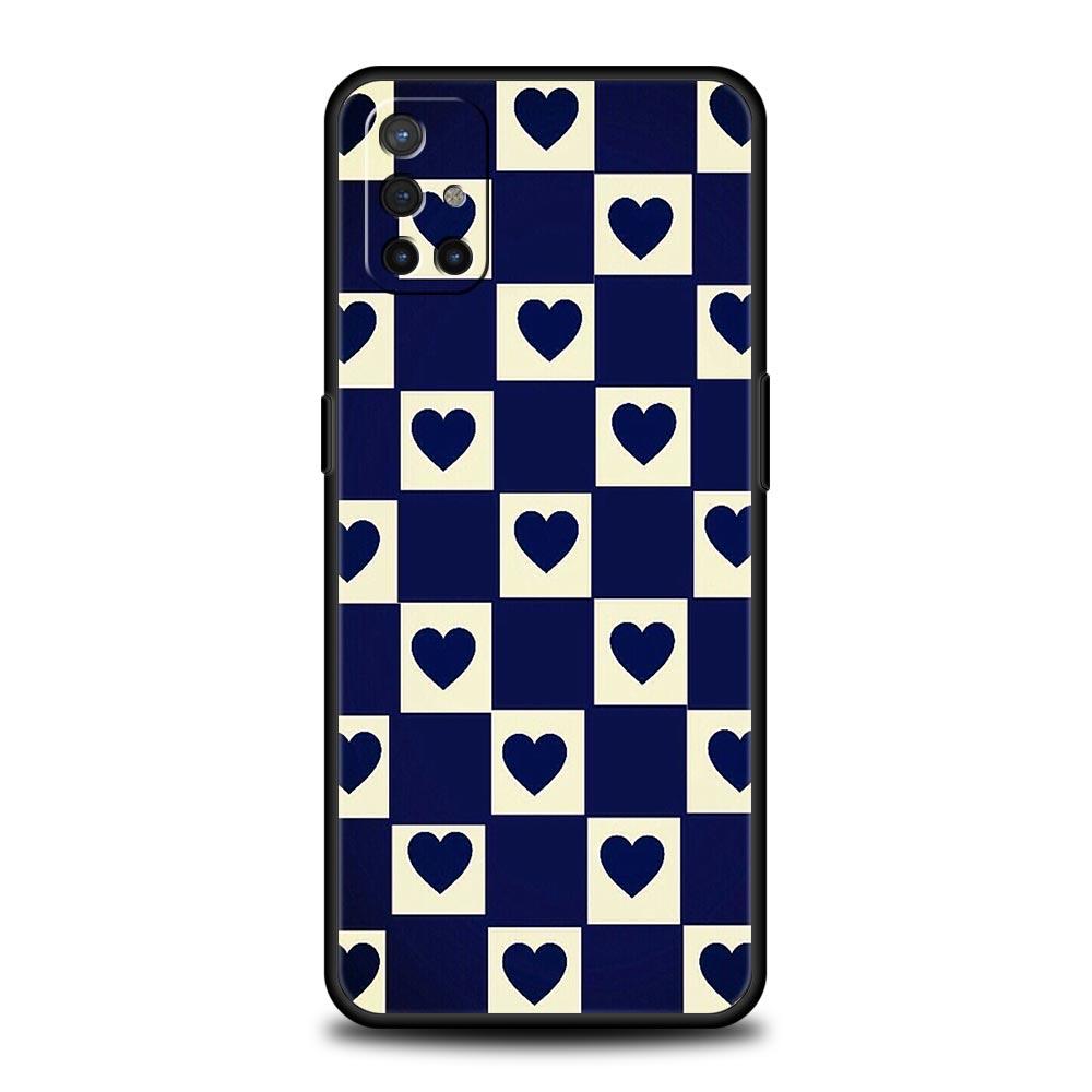 Schachbrett-Schachbrett Handyhülle Für OnePlus 13 12 11 10 9 8 7T Pro 13R 12R 10R 9RT 8T Nord N200 N30 2T CE 2 3 5G Lite Hülle